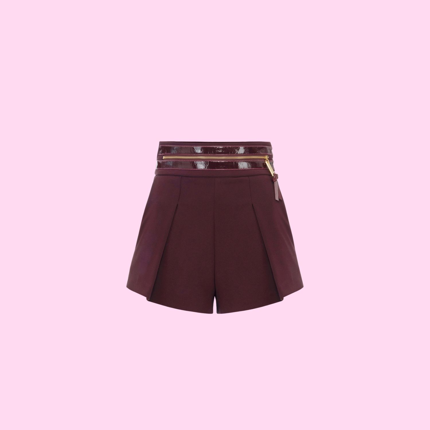 Elisabetta Franchi Short Merlot