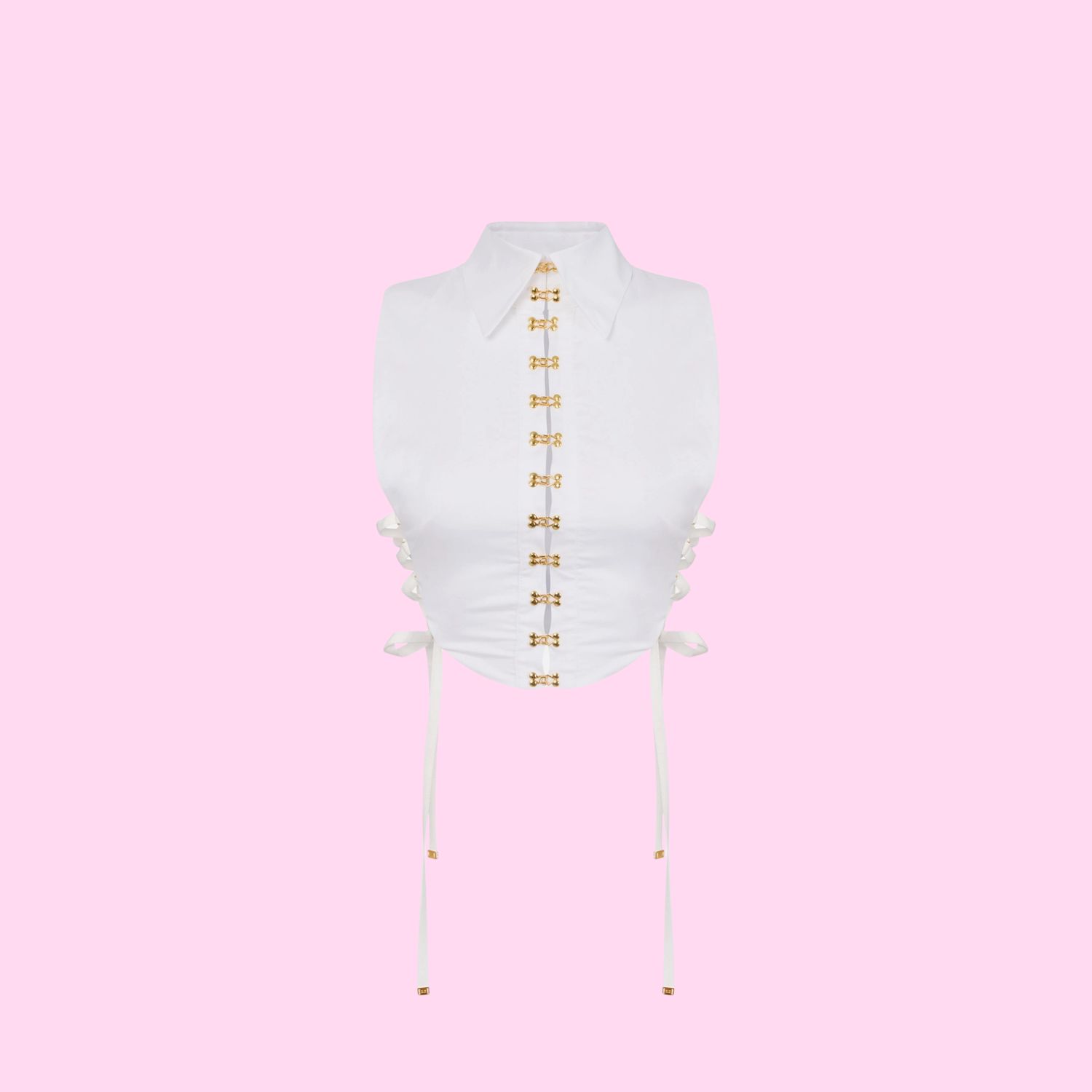Elisabetta Franchi Top Bianco