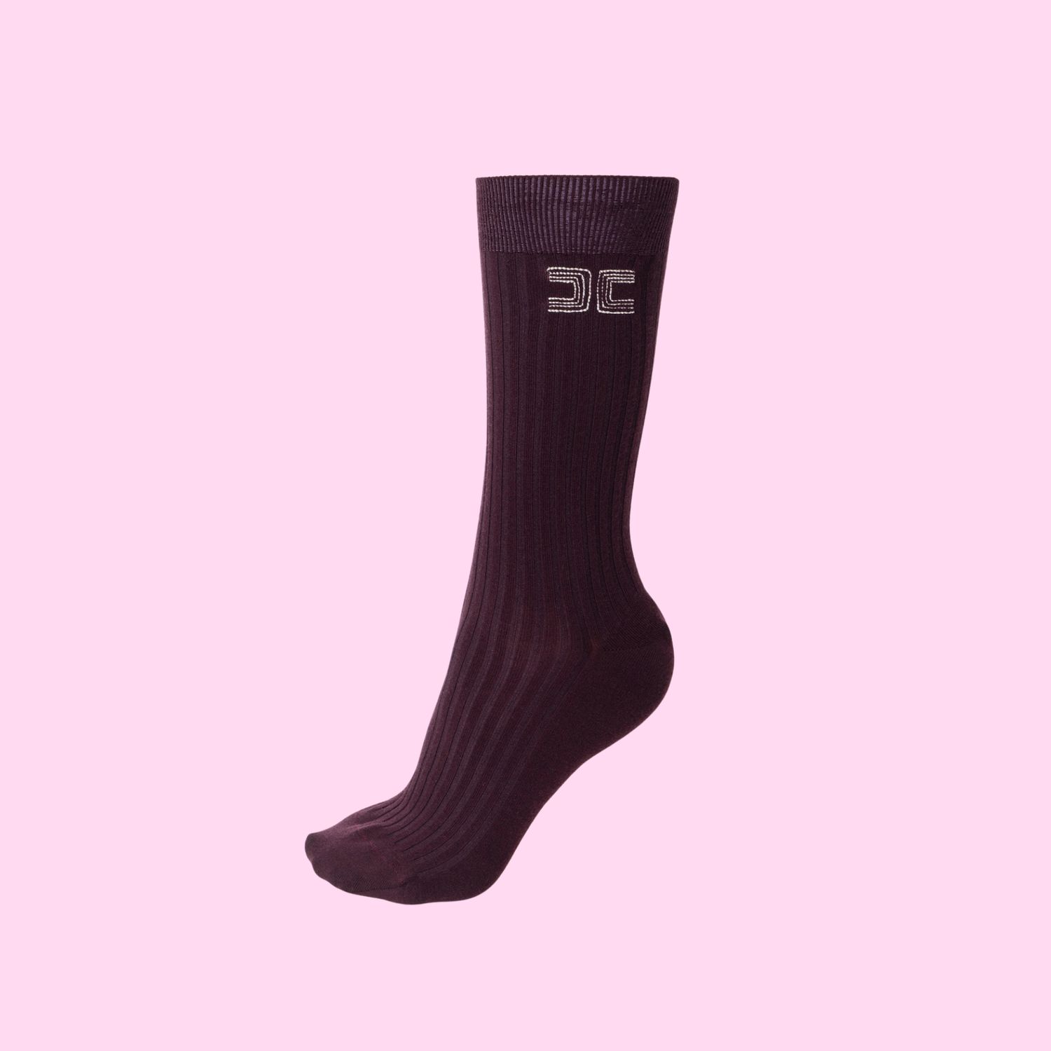 Elisabetta Franchi Socks Merlot