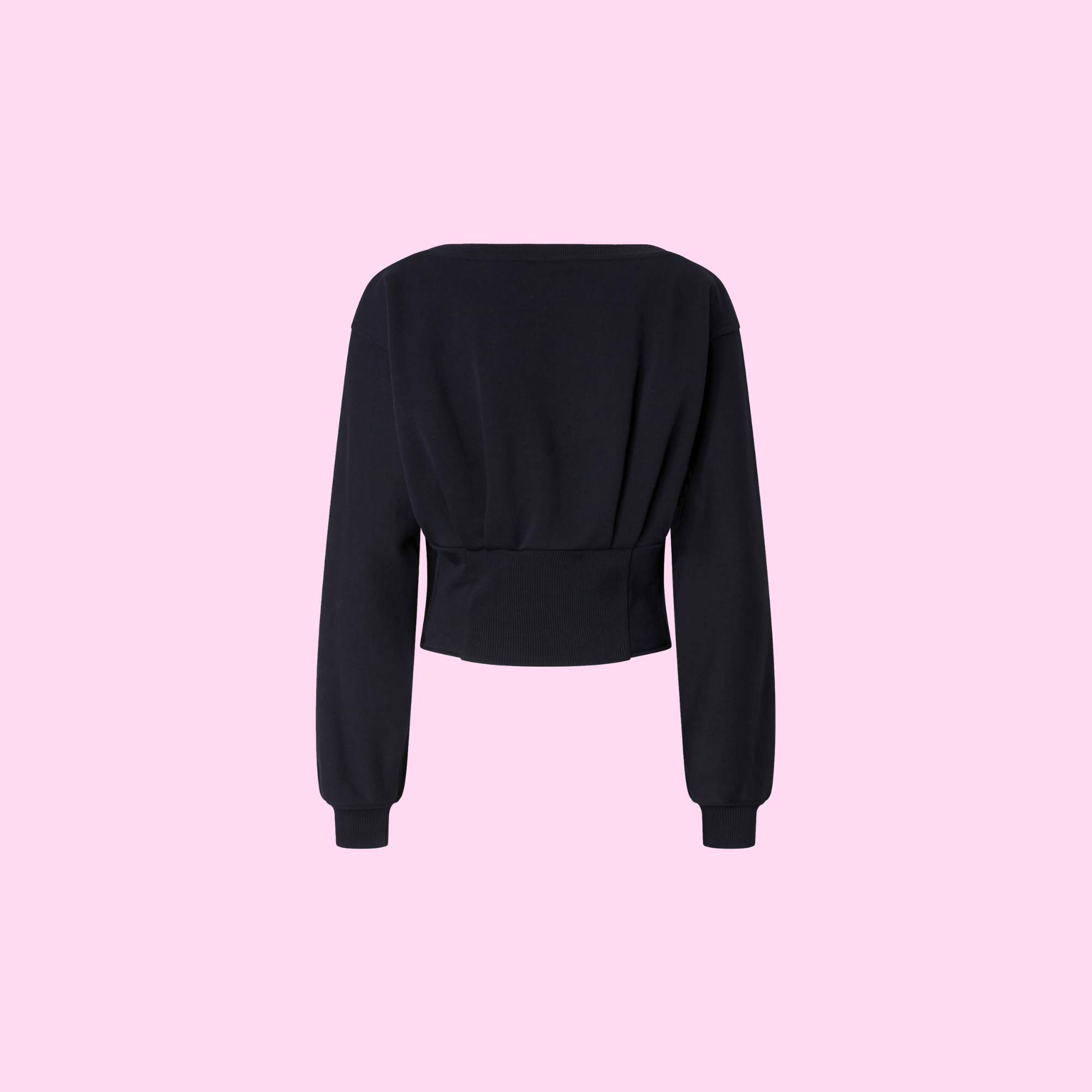 Pinko Mantovana Bustier Sweatshirt Darkness Blue