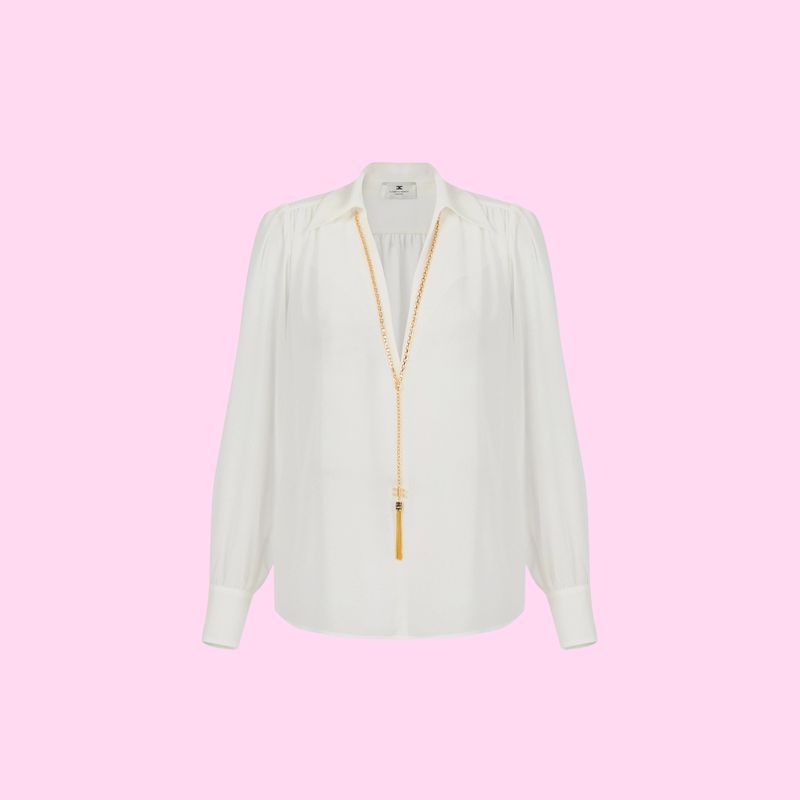 Elisabetta Franchi Blouse Avorio