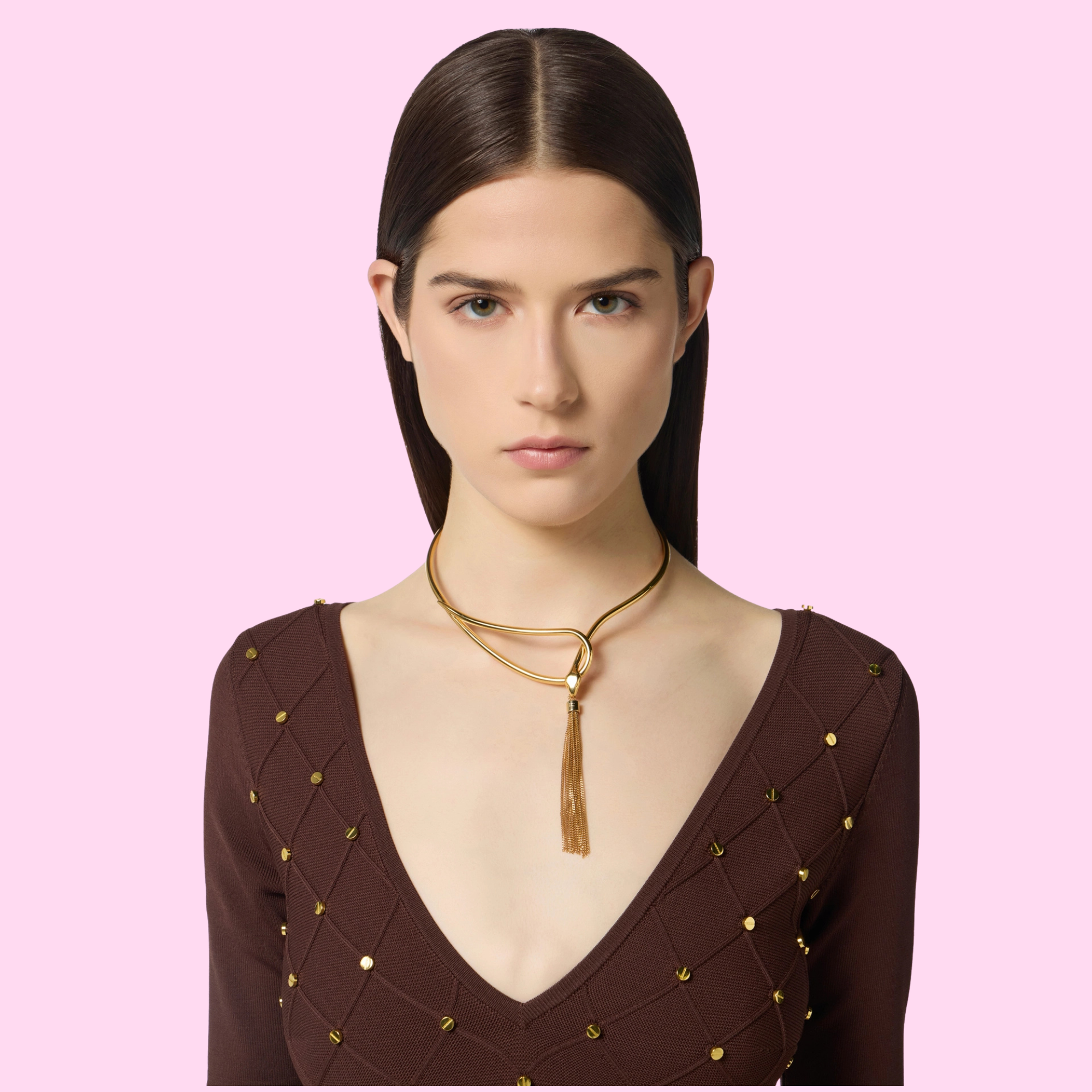 Elisabetta Franchi Necklace Snake