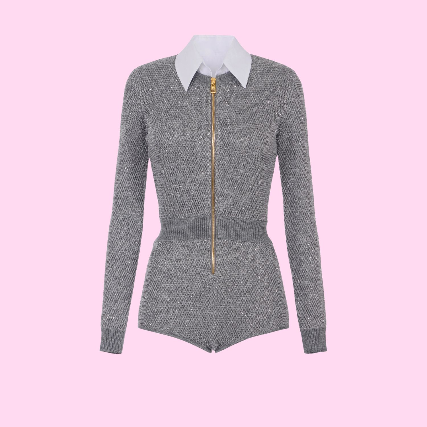 Elisabetta Franchi Jumpsuit Grigio Melange