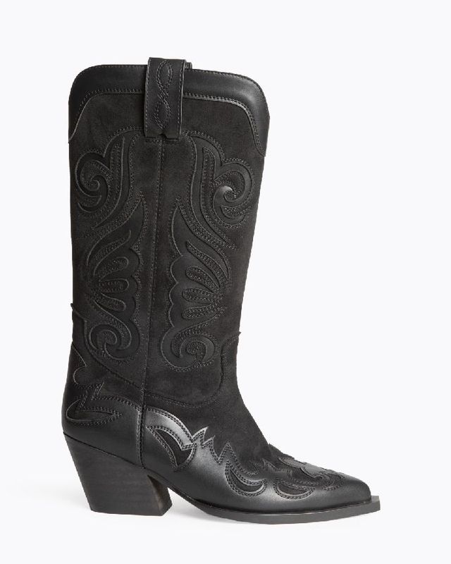 Cowboy Boot Black Cowboy Boot Black