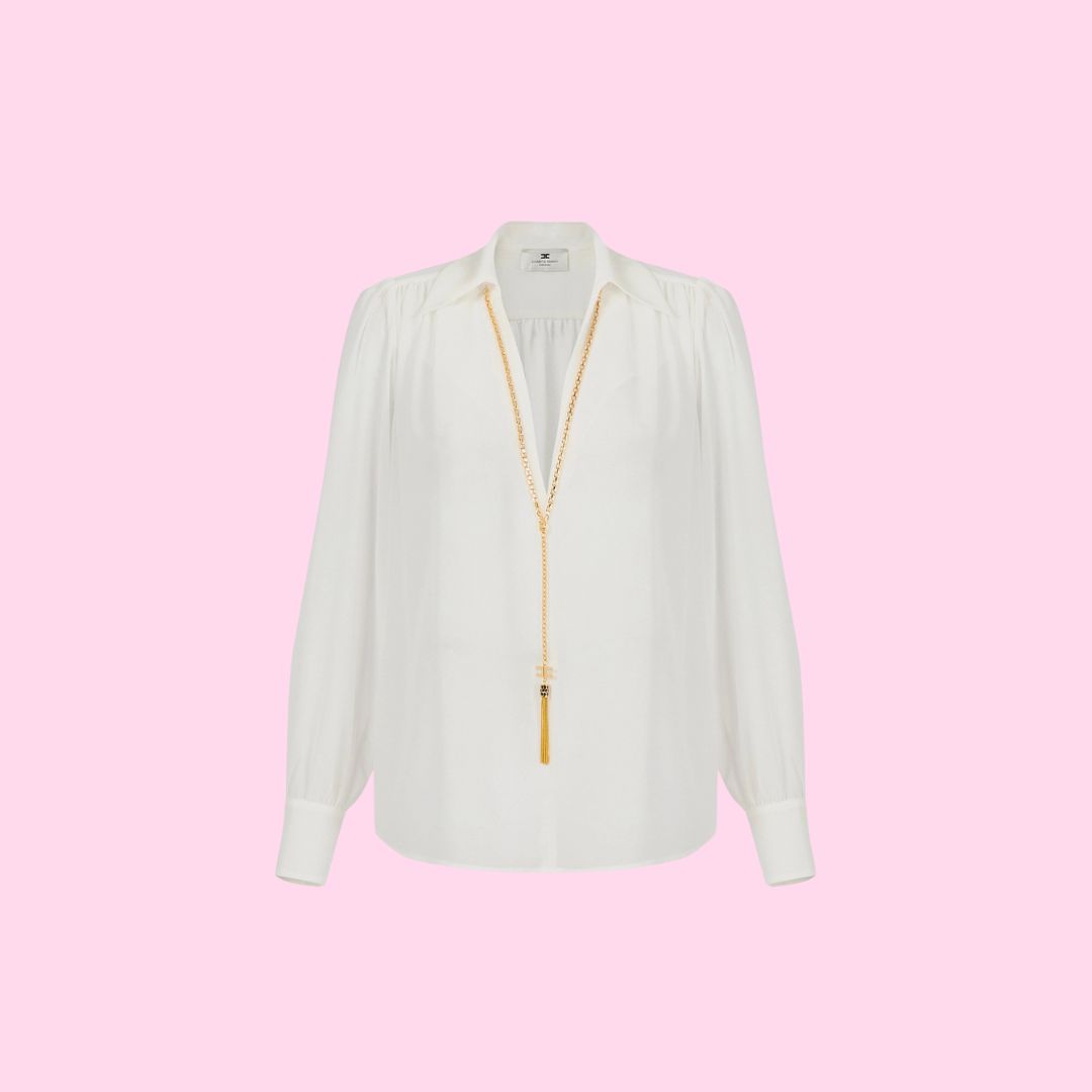 Elisabetta Franchi Blouse Avorio