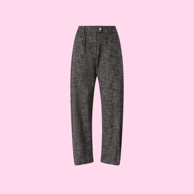 Pinko Passiflora Pants Nero Marrone Bianco Pinko Passiflora Pants Nero Marrone Bianco