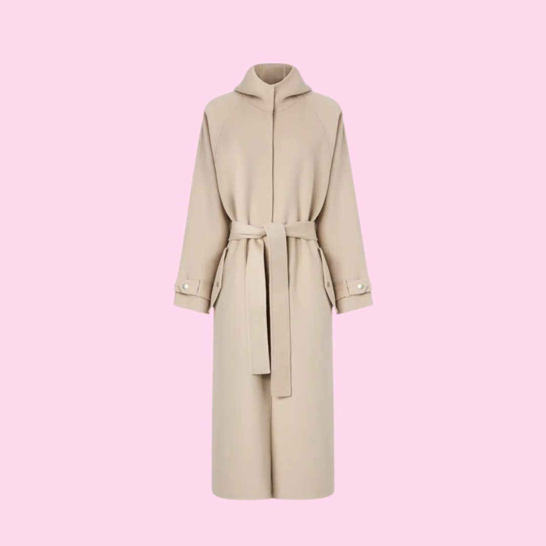 Pinko Cartoccio Coat Panno Grey
