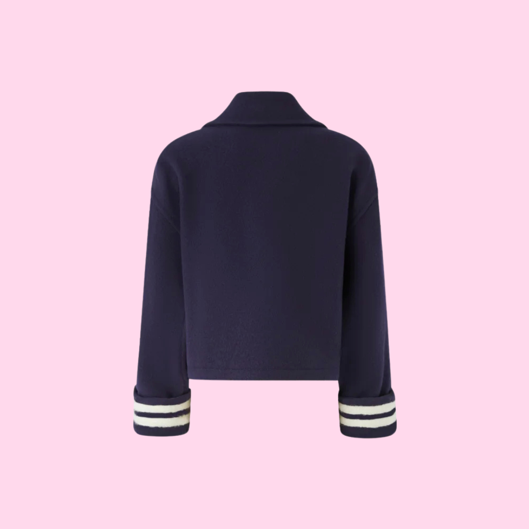 Pinko Ciambella Caban Darkness Blue