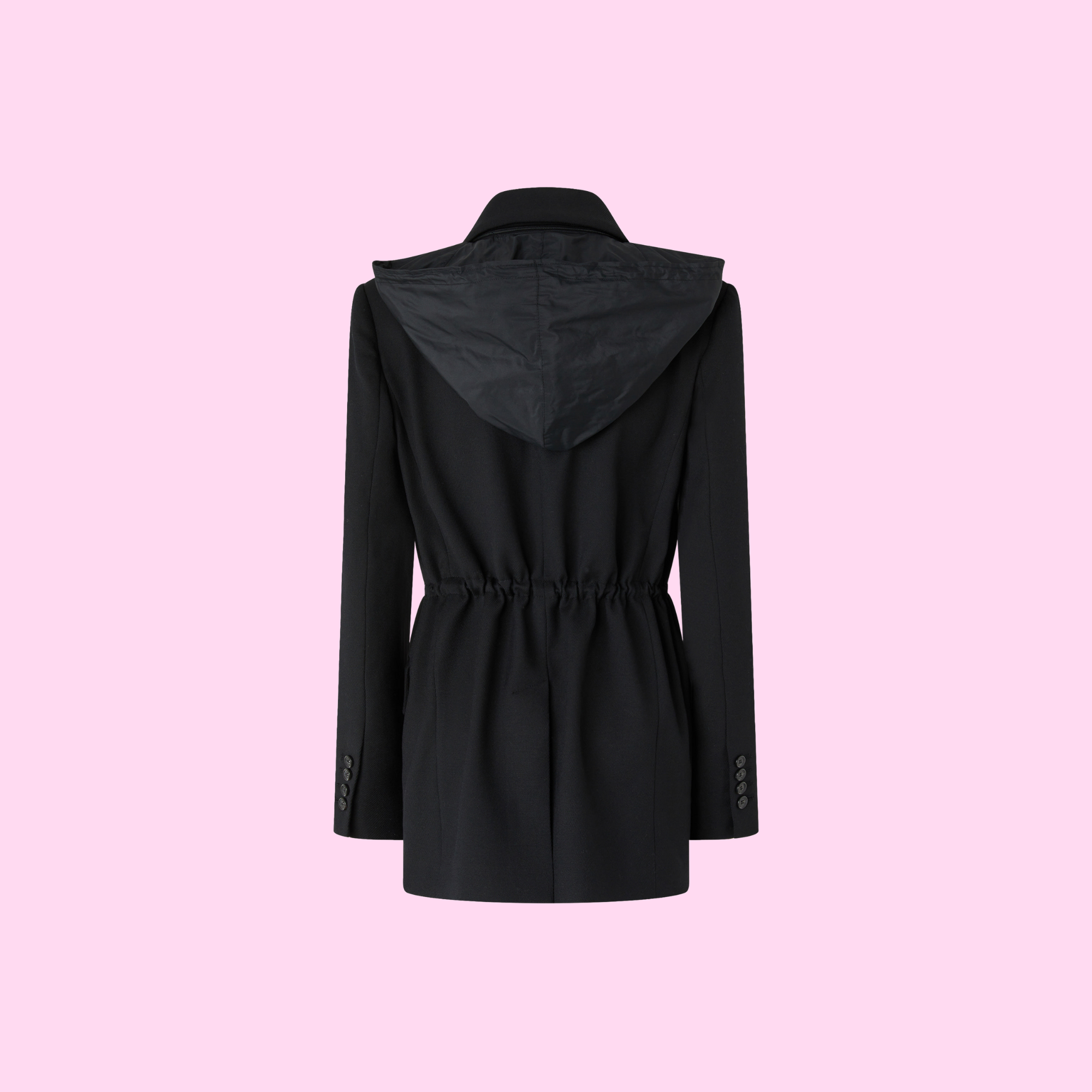 Pinko Artemisia Flanella Blazer Black