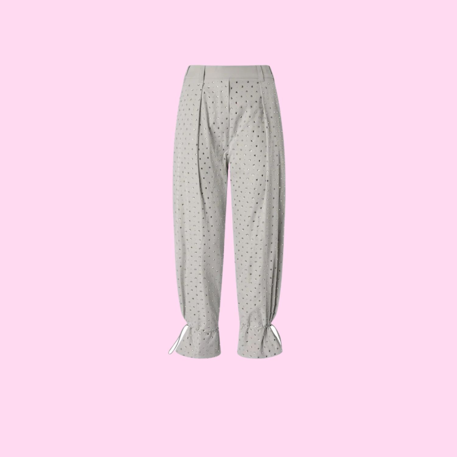 Pinko Pepita Trouser Misty Grey