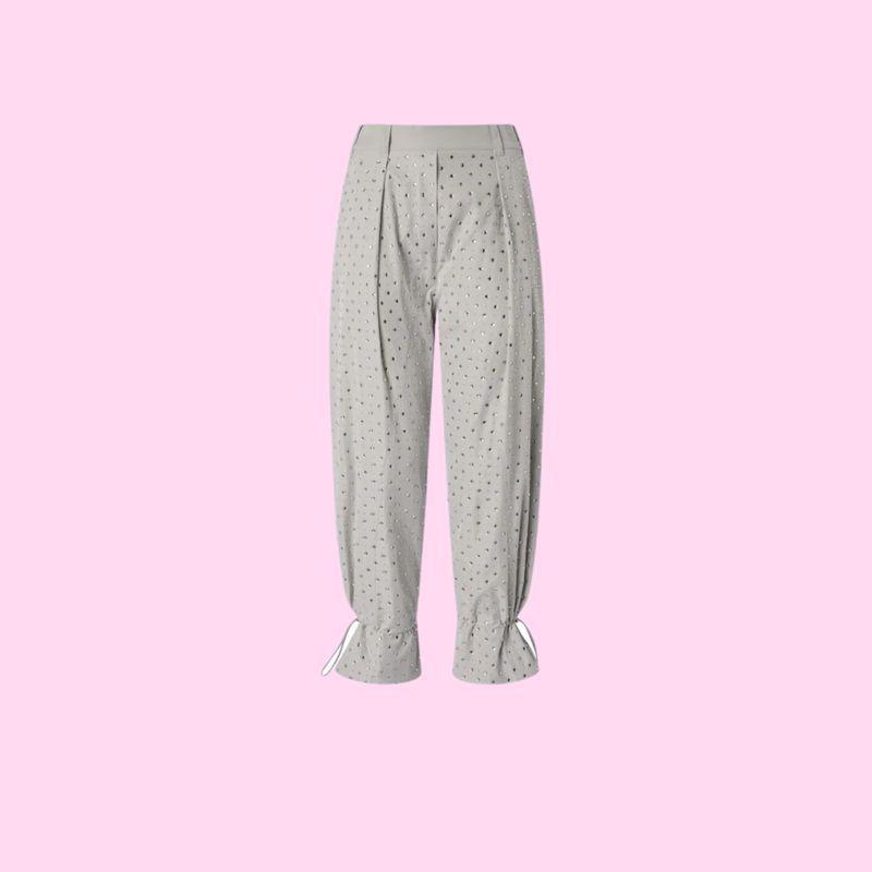 Pinko Pepita Trouser Misty Grey Pinko Pepita Trouser Misty Grey