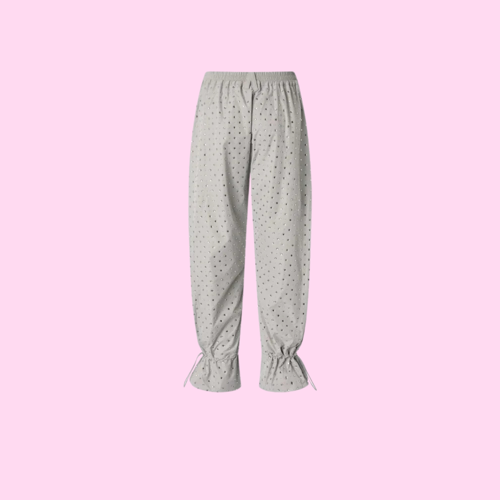 Pinko Pepita Trouser Misty Grey