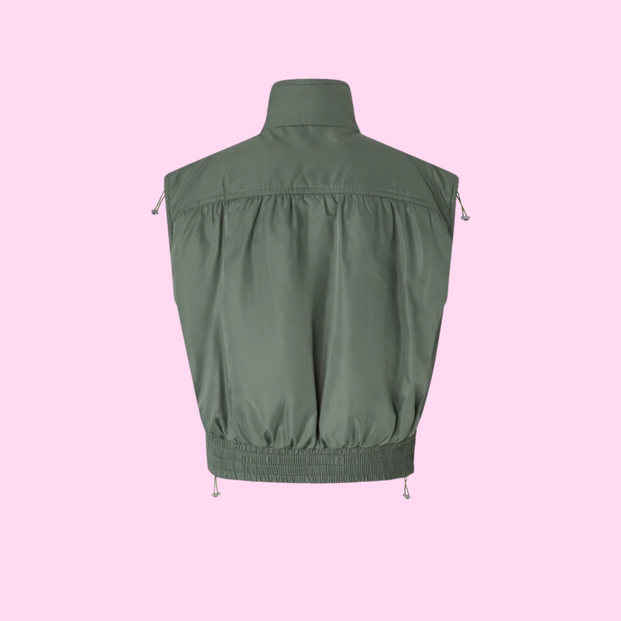 Pinko Angeles Gilet Verde-Erba
