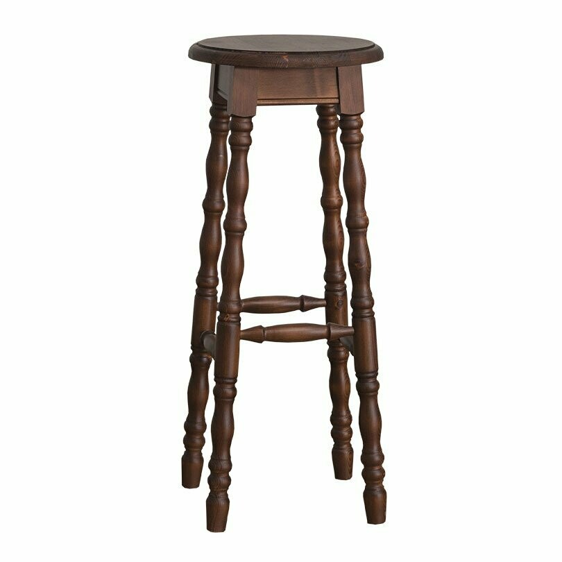 Urban Chic with Oak Seat Top Bar Chair #655