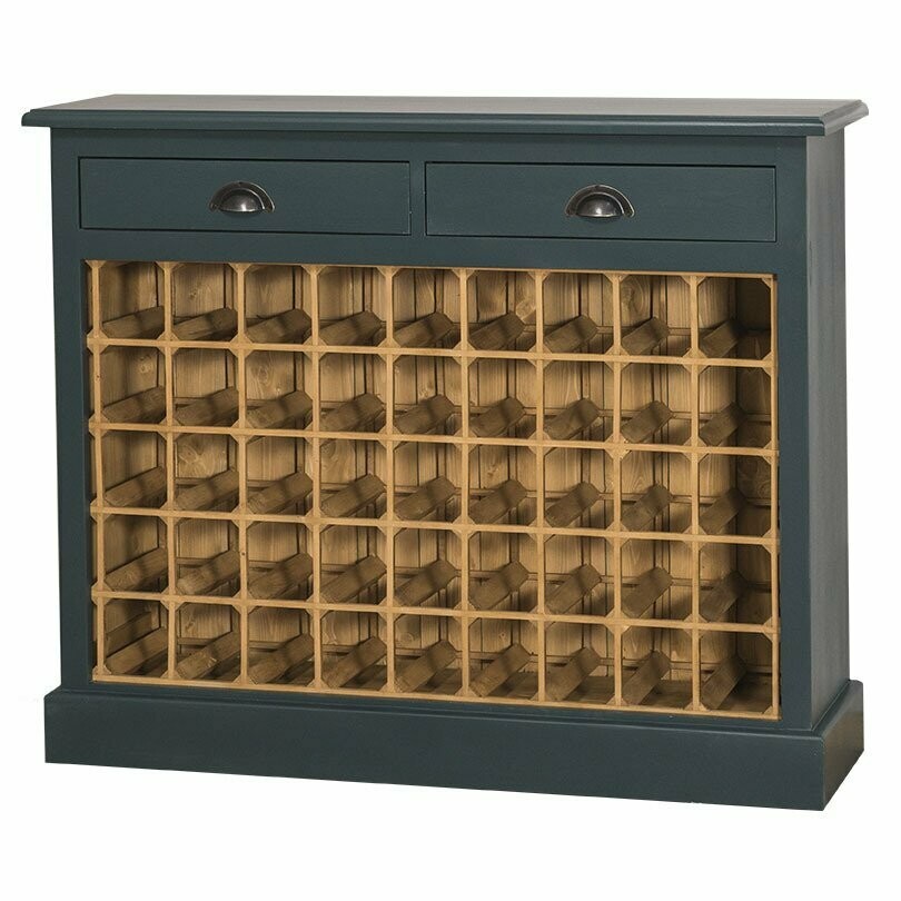 Urban Chic Wine Rack with Oak  Top Counter #656