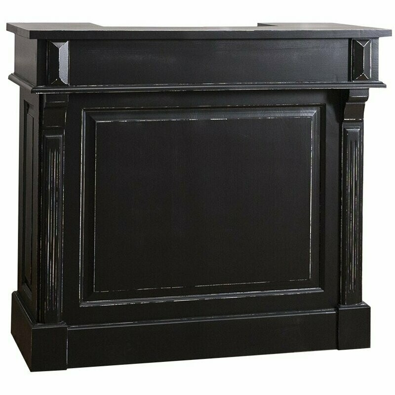 Urban Chic Bar with Oak Top Counter #671 Urban Chic Bar with Oak Top Counter #671