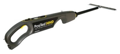 PosiTest HHD, Prüfbereich: 0,5 - 35 kV nach ISO 29601, ASTM D4787/D5162/G62