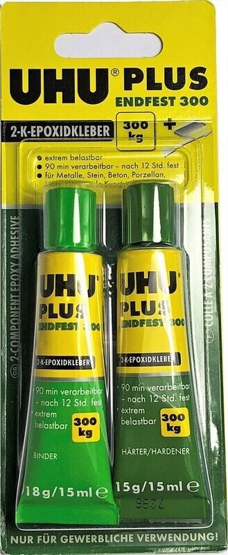 UHU PLUS  2-Komponentenkleber für DeFelsko PosiTest AT