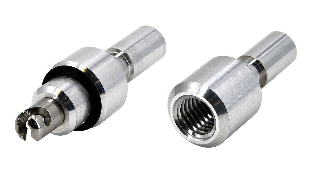 Adapter für den Anschluss von PCWI Fächer- und Flachbürsten an PosiTest HHD, HHD C