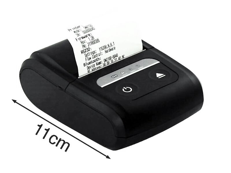 Bluetooth Thermodrucker für PosiTector 200 / 6000 (Advanced-Grundgerät)