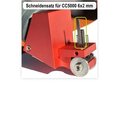 Schneidensatz - Einzelschneiden für CC 5000, 6 x 2 mm
