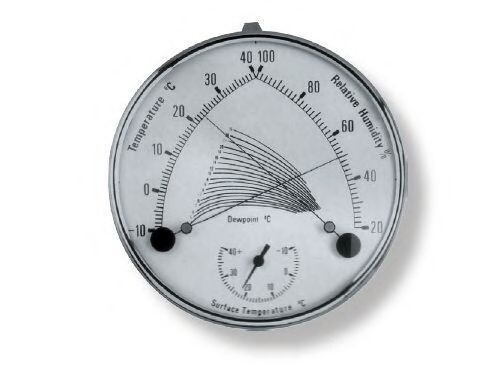 Magnet Kombi Thermo-Hygrometer ISO 8502-4