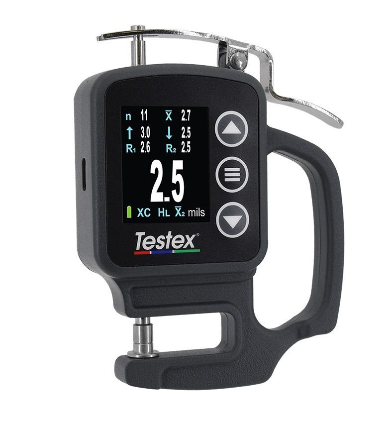 Testex Digital Mikrometer - Rauheitsmessung gestrahlter Oberflächen,  ISO 8503-5