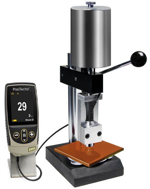 Prüfstand für PosiTector SHD A Sonde Prüfstand für PosiTector SHD A Sonde