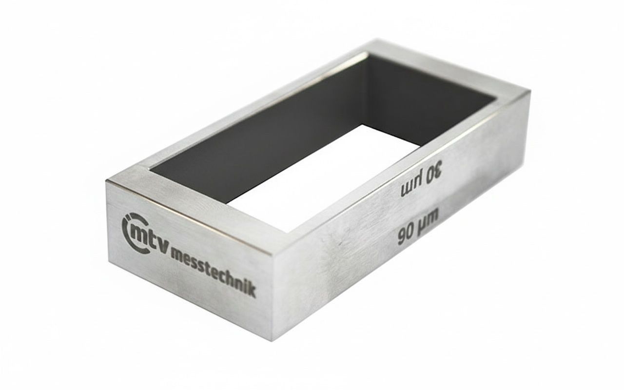 Kastenrakel 4-fach, 90 mm Typ B– Spalthöhe 50, 100, 150 und 200 μm