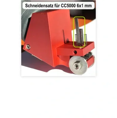 Schneidensatz - Einzelschneiden für CC 5000, 6 x 1 mm