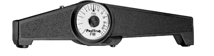 Schichtdickenmessgerät PosiTest F, Messbereich 0 bis 2000 µm