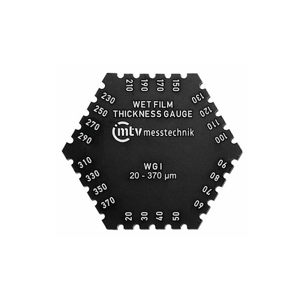 mtv Nassfilmkamm WG I-A  Messbereich: 20 - 370 µm