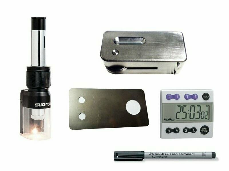 mtv Buchholz Härteprüfer BH 3000 Set | ISO 2815 & Lackprüfung