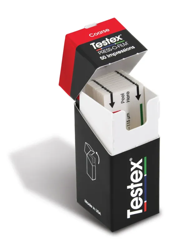 Coarse Testex Replicafilm für Press-O-Film Set, PosiTector RTR H