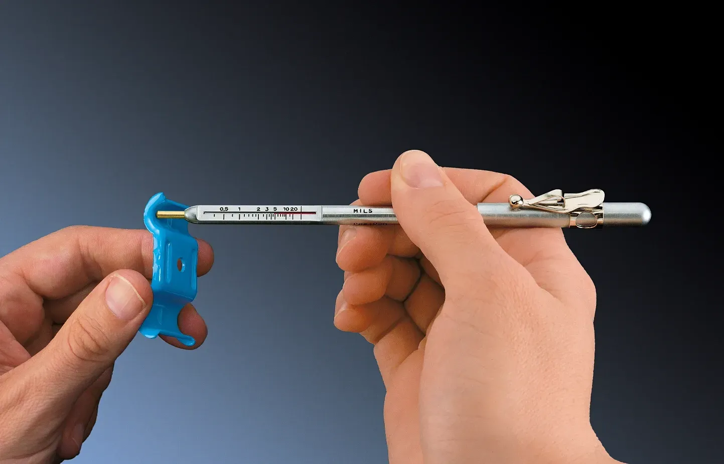 PosiPen Schichtdickenmessgerät, Messbereich 5 - 500 µm