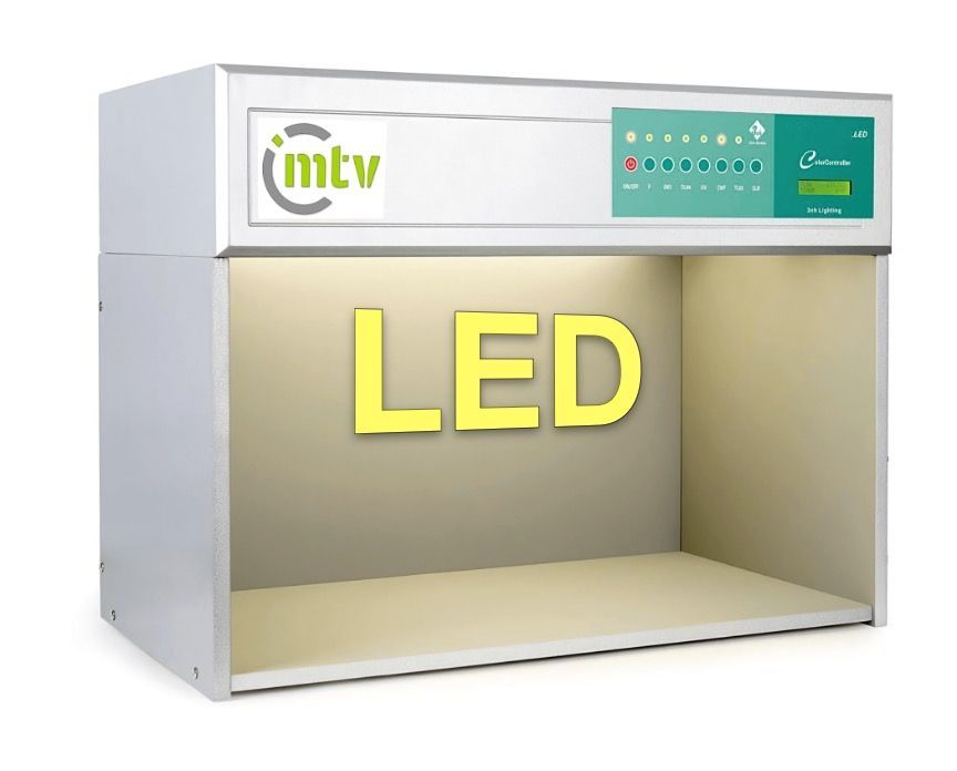 LED Normlichtkabine T60 mit 4 Lichtarten