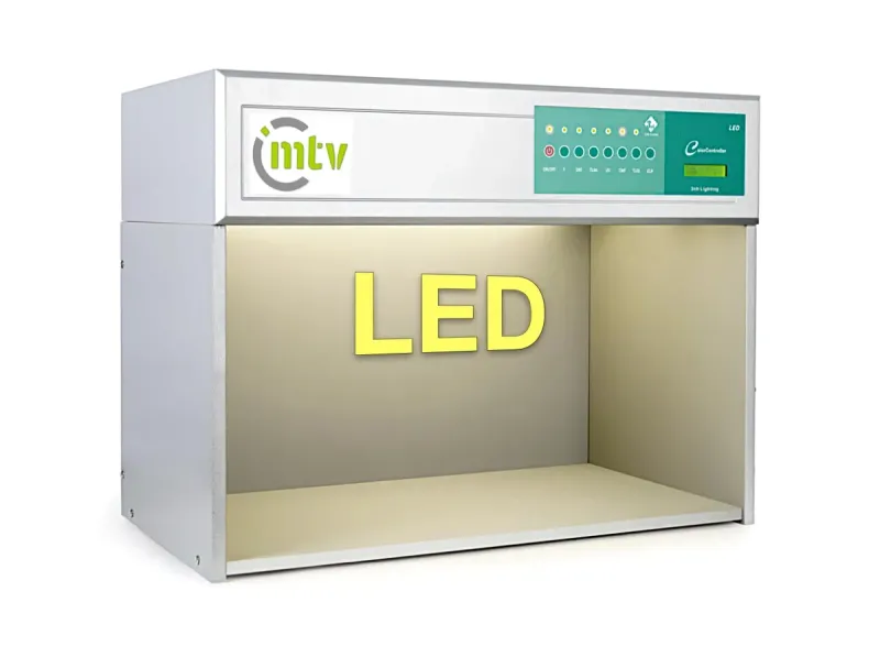 LED Normlichtkabine T60 mit 4 Lichtarten