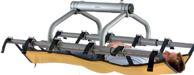Horizontal lifter, foldable, 250 kg 2 strap version