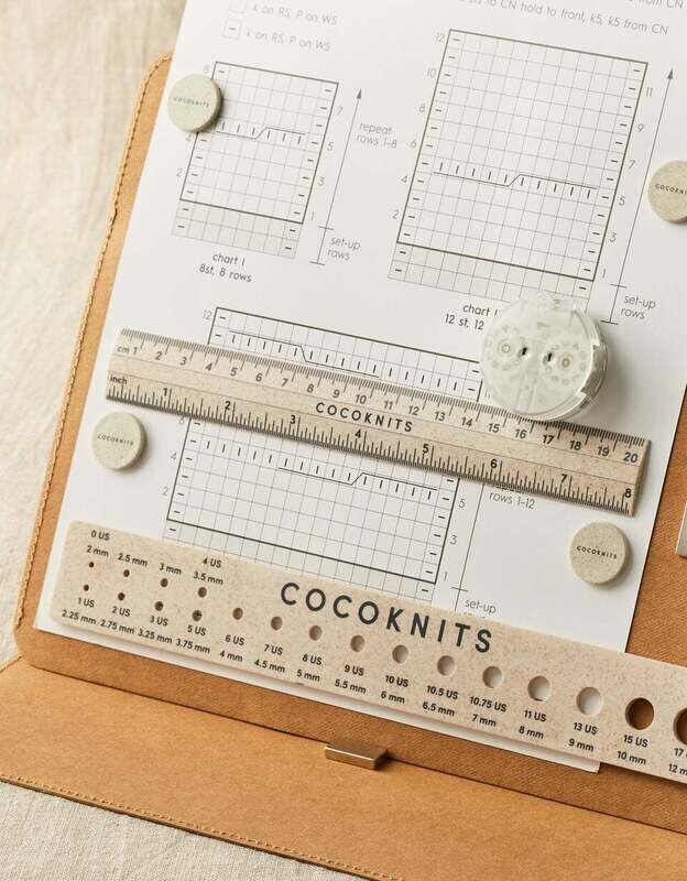 Cocoknits lineal og pindemåler sæt