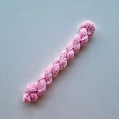 #19 Rose Glitter - Merino Sock mini fed