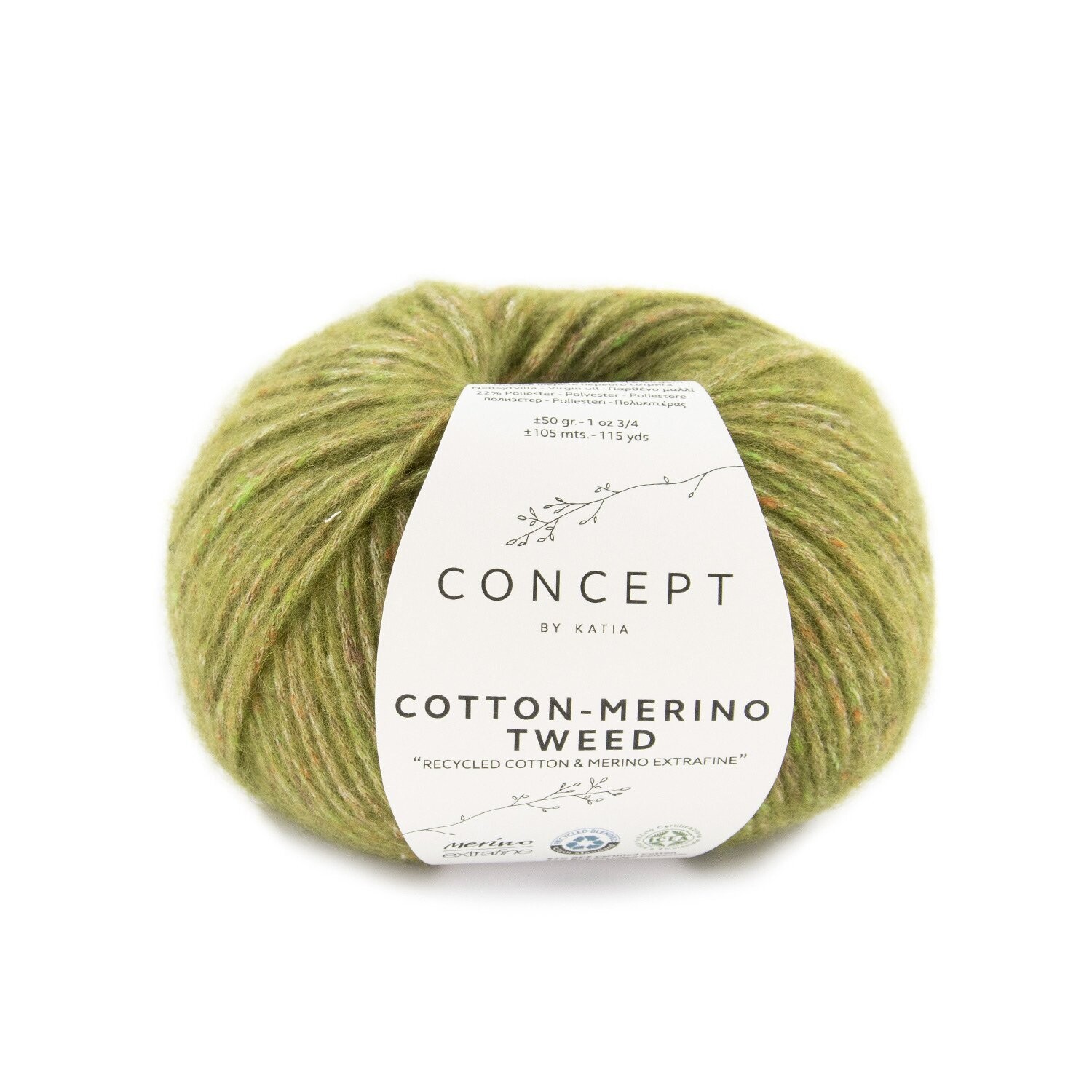Cotton Merino - Tweed