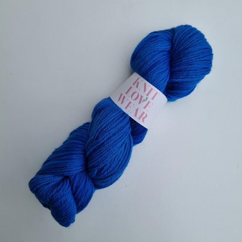 Bright Blue - Organic Merino DK