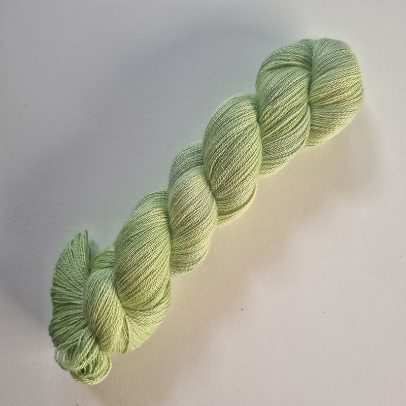 Soft Green - Alpaca Cashmere Lace