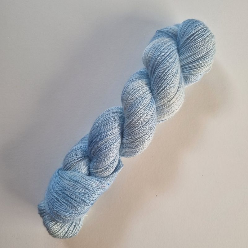 Sky Blue - Alpaca Cashmere  Lace