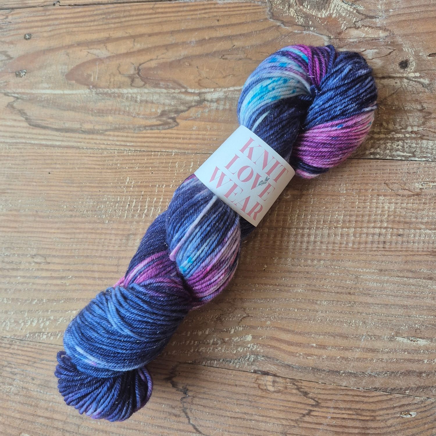 After Hours - Glitter Merino Sock DK