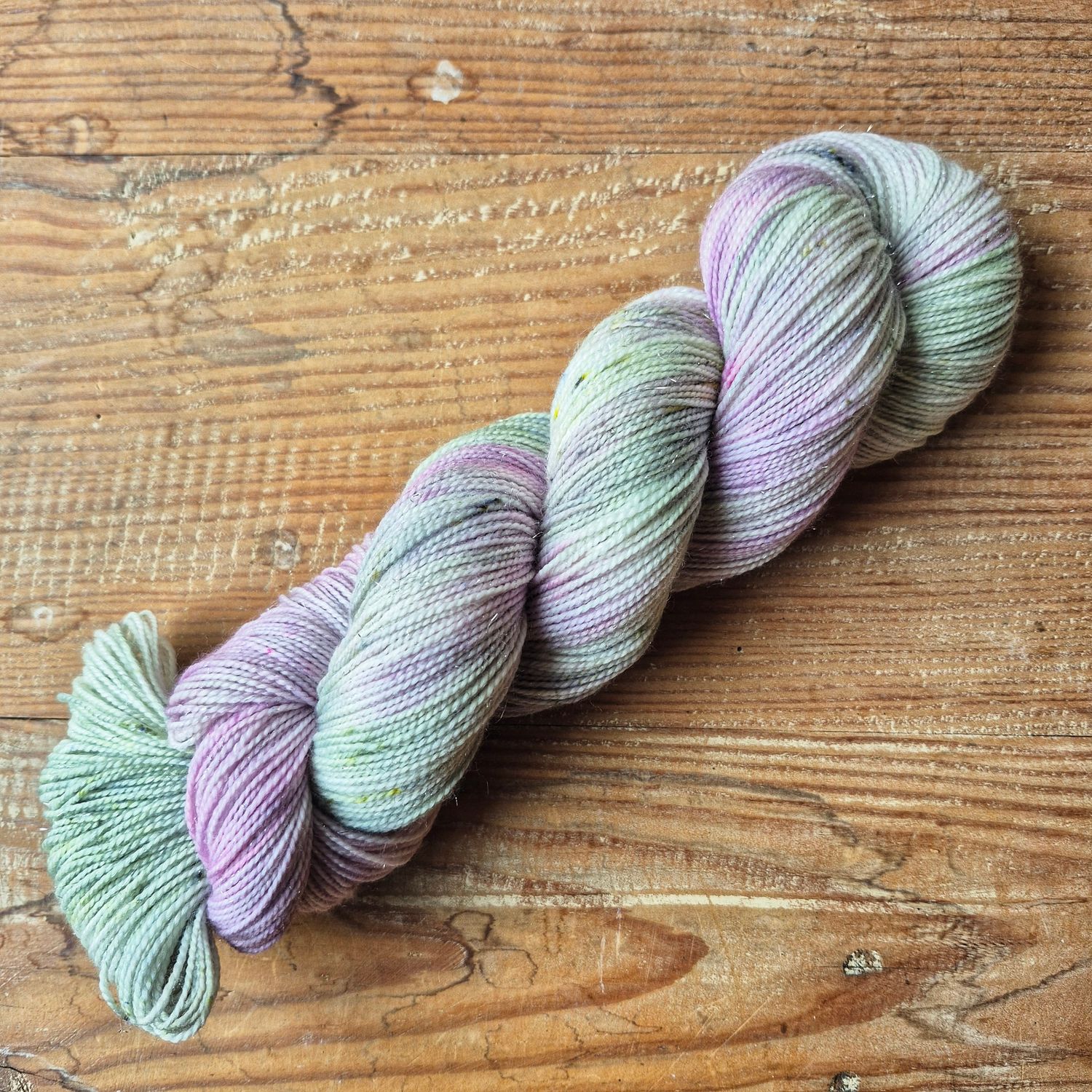 Violet - Merino Sock Glitter