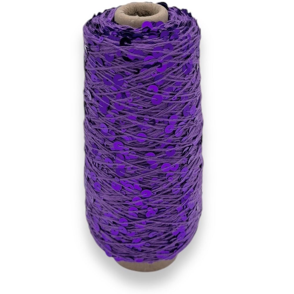 Amethyst  - Paillette garn 200g