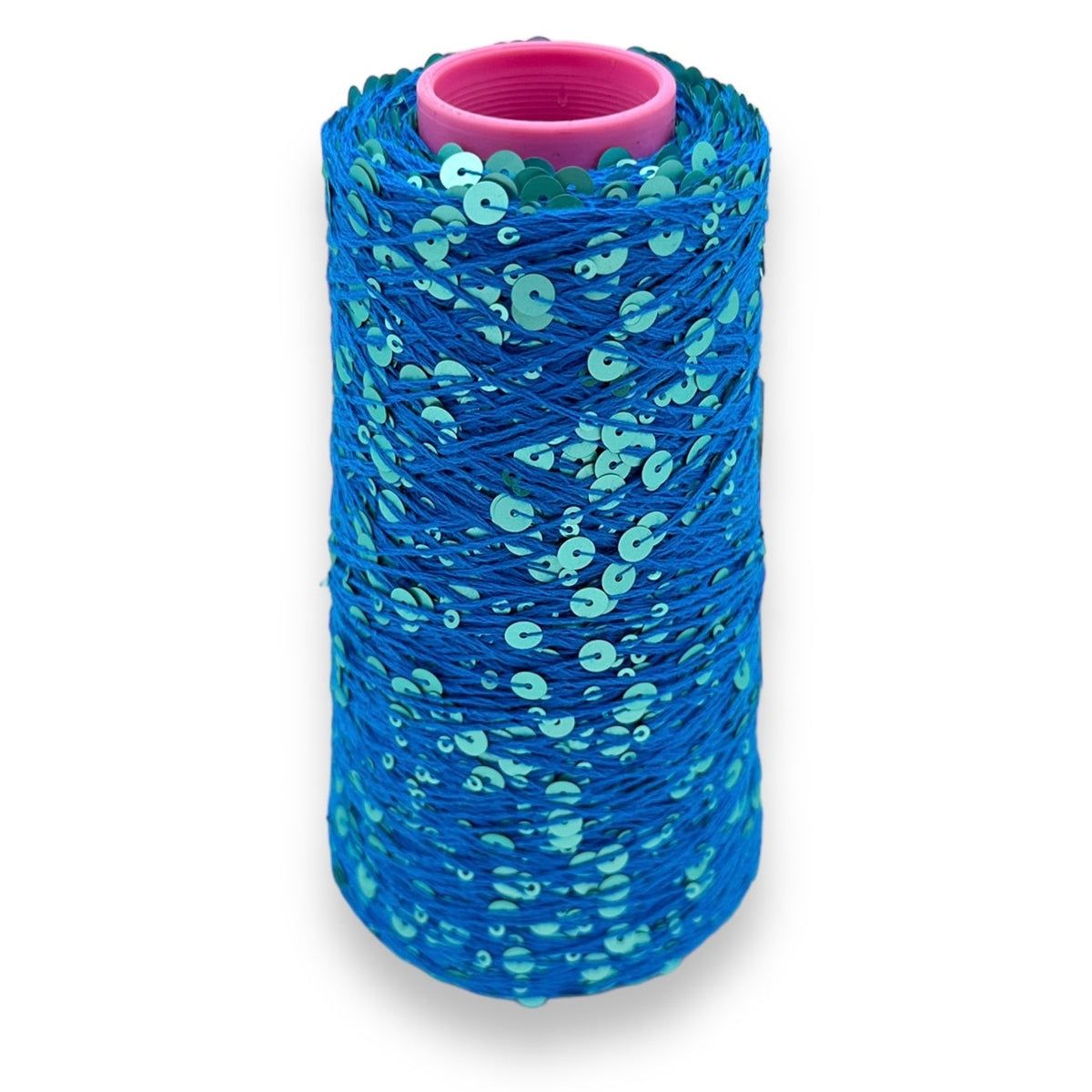 Isola Blue  - Paillette garn 200g