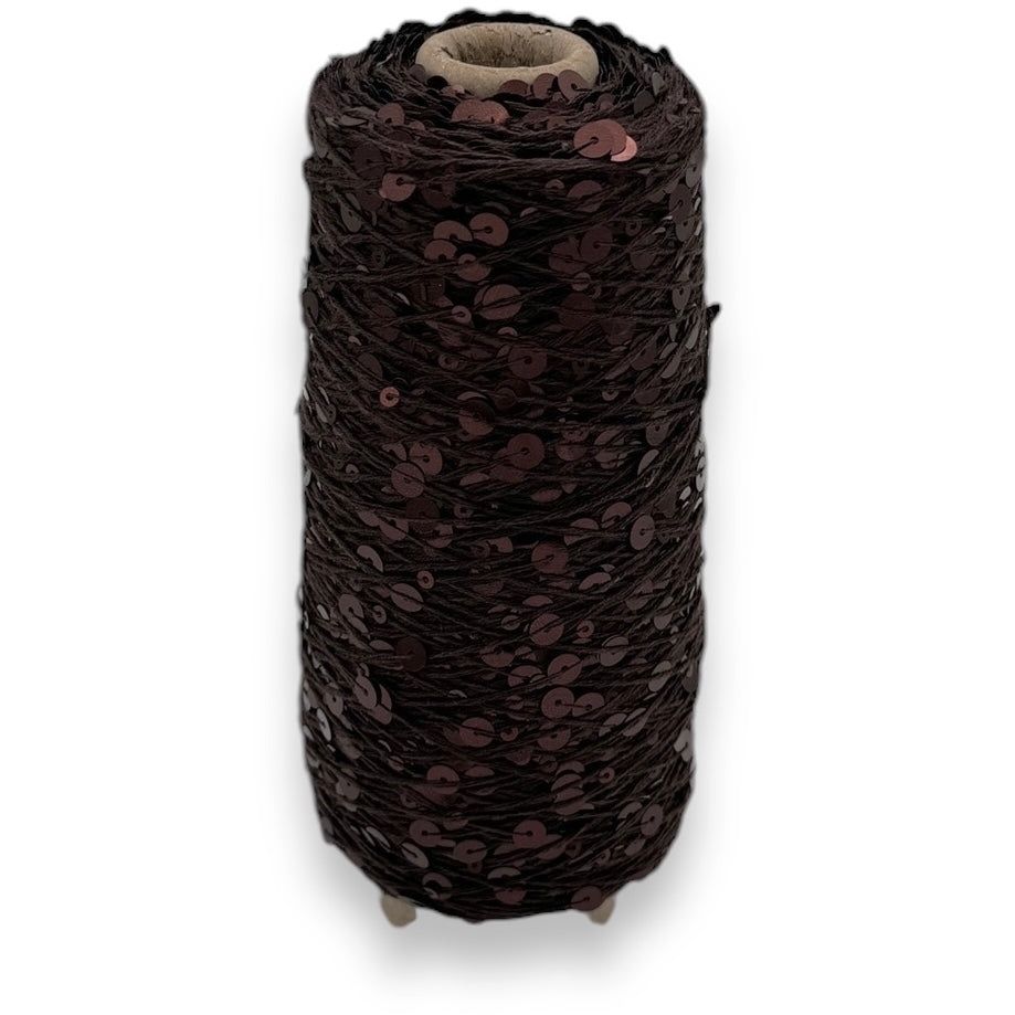 Chocolate - Paillette garn 200g 