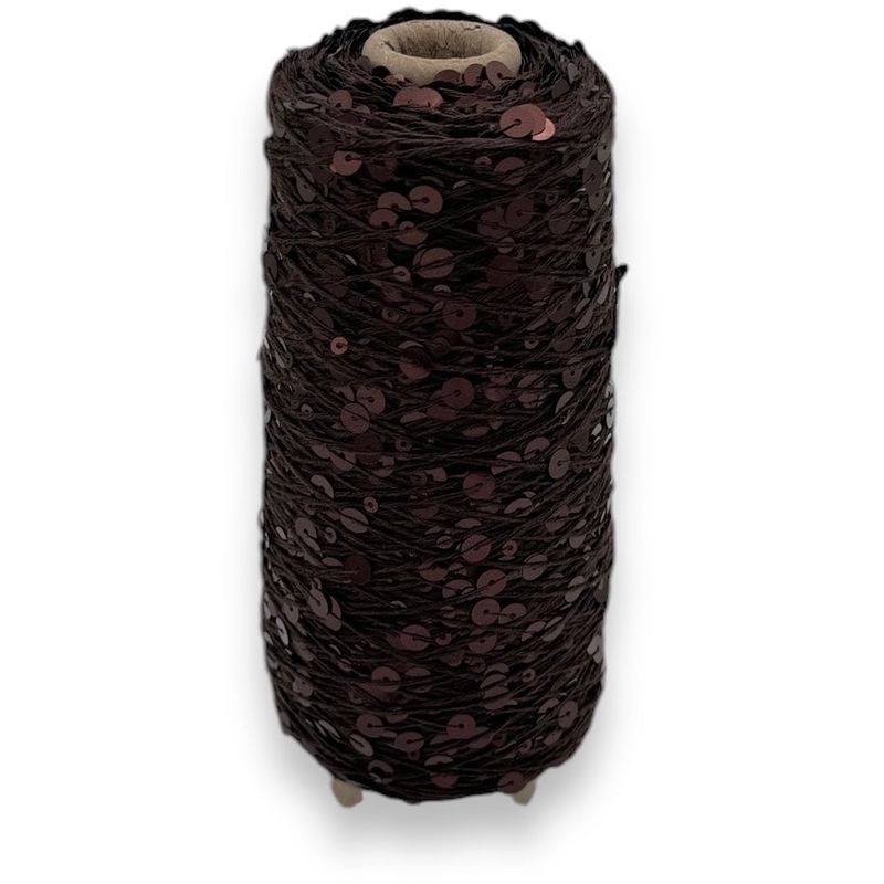 Chocolate - Paillette garn 200g 